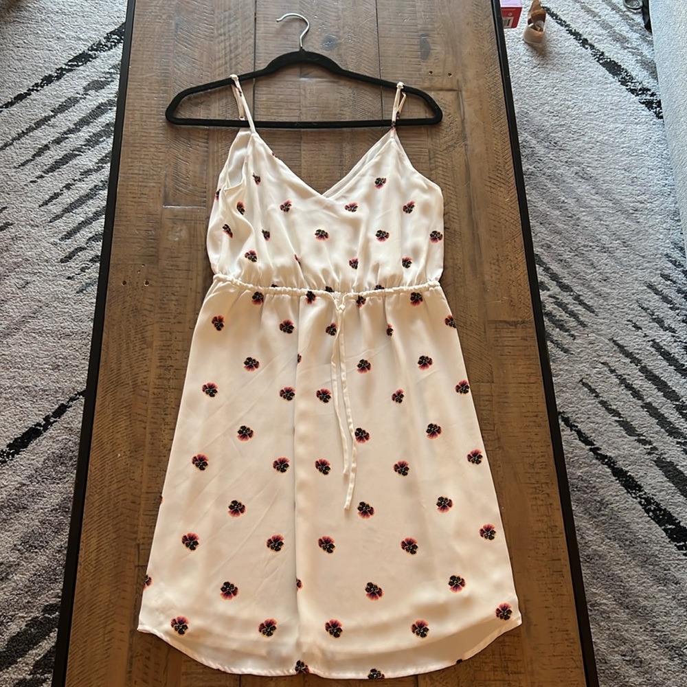 ARITZIA BABATON FLORAL CASIMIR SUMMER DRESS |